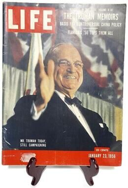 LIFE Magazine January 23 1956 The Harry Truman Memoirs Volume II